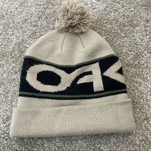 Oakley Tan Pom Beanie